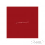 20 serviettes jetables 40x40cm  en intissé Uni Rouge - B001TII0ZE